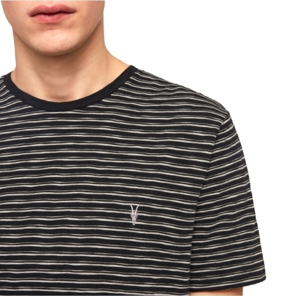 ALLSAINTS Mana Slim Fit Crew Neck T-Shirt - Picture 2 of 11